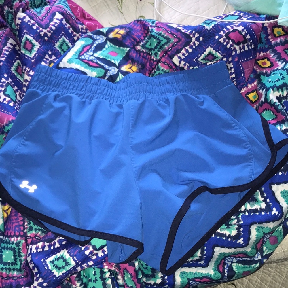 Blue under armour shorts